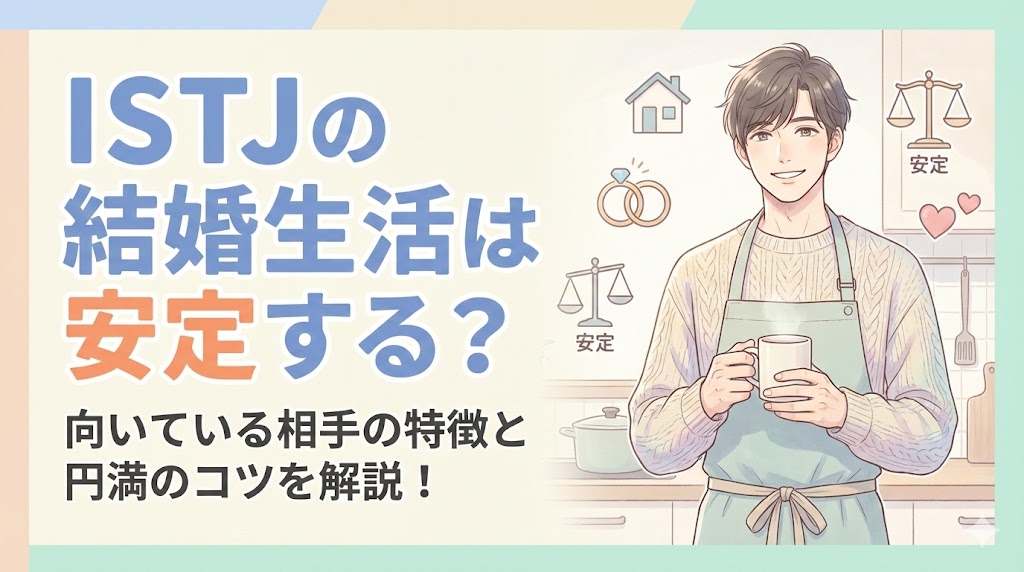 ISTJの結婚生活は安定する？向いている相手の特徴と円満のコツを解説！